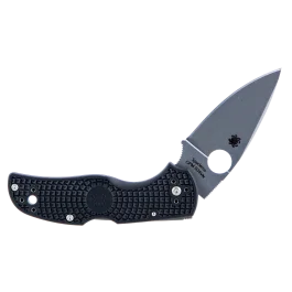 Spyderco Native 5 Lightweight Folding Knife  2.95 Spear Point (Black Handle)