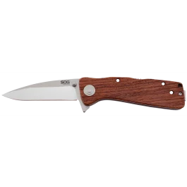 SOG Twitch II Assisted Flipper 2.65 Drop Point Knife SOGTWI17CP