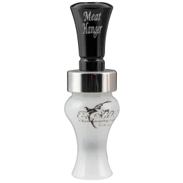Echo Calls Meat Hanger Double Reed Duck Call (Black/Pearl)