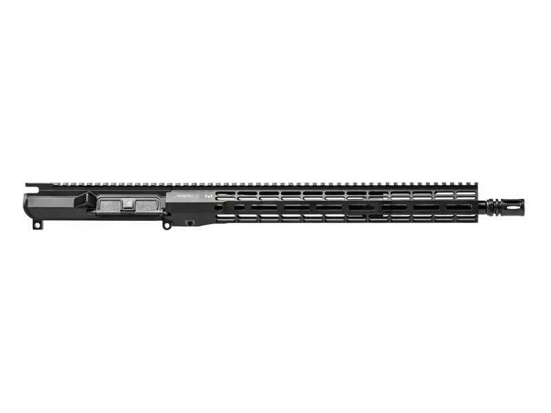 Aero Precision M4E1 Threaded No FA Complete Upper 16" 5.56 Mid 15" M-LOK ATLAS R-ONE - Anodized Black - APAR712705M7