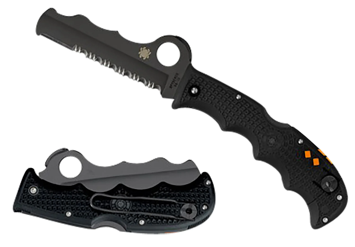 Spyderco Assist Lightweight 3.69″ VG-10 Part Serrated Knife