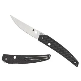 Spyderco C242CFP Ikuchi 3.26 Folding Plain C242CFP