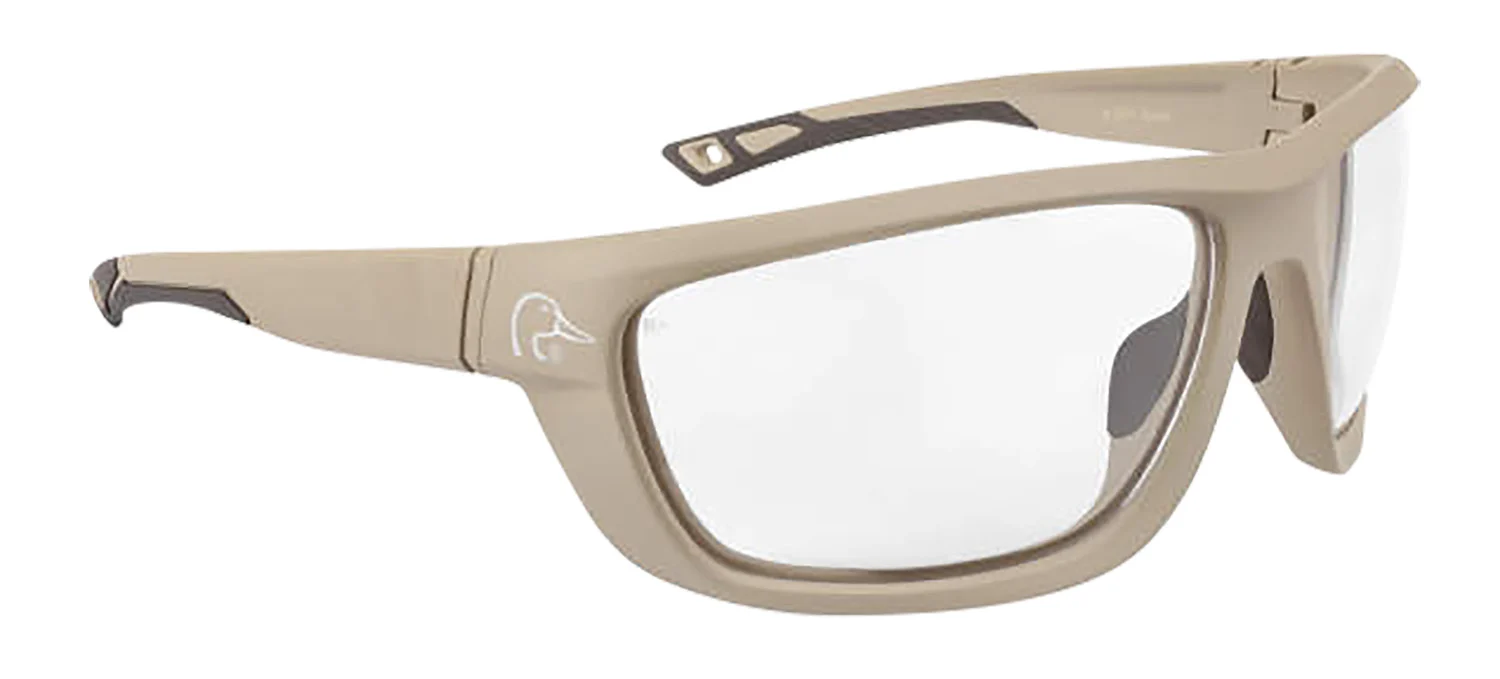 Radians Ducks Unlimited DUFF13010C Clear Lens Tan Frame