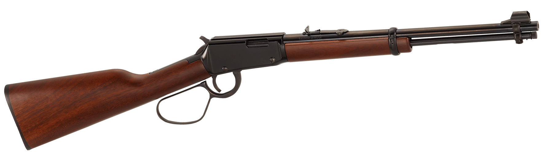 Henry H001L Classic Lever Carbine 22 Short Caliber with 12 LR/16 Short Capacity, 16.13" Barrel, Black Metal Finish & American Walnut Stock Right Hand - 36599