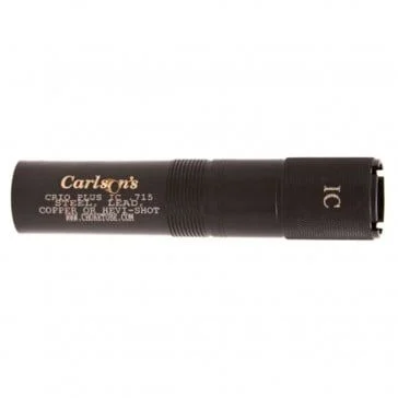 Carlson's Benelli Crio Plus Sporting Clays Choke Tubes - 12GA, .715dia, Improved Cylinder, Black - CRL27092