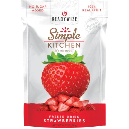 Simple Kitchen Freeze Dried Strawberry Pouch 1 Serving