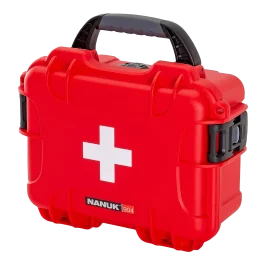 Nanuk 904 Waterproof First Aid Case Red