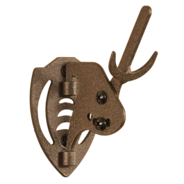 Mini Hooker Robust Brown European Skull Mount