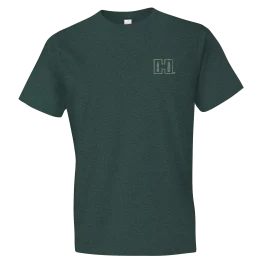 Hornady Men's Double Rocker T-Shirt, Size XL (Olive Heather)