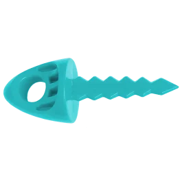 Targettack Teal Green Polycarbonate Plastic Target 1 (12 Pack)
