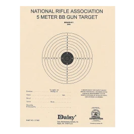 Daisy NRA 5-Meter Bullseye Paper Target (50 Pack)
