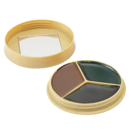 Camo Face Paint Kit Black Brown Dark Green