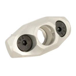 Rise Armament M-lok Qd Sling Mount Silver Aluminum
