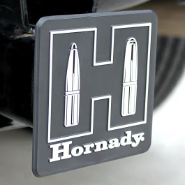 Hornady Black/White Plastic Hitch Cover