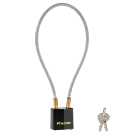 Master Lock 14 Gun Cable Lock (Black/Gold)