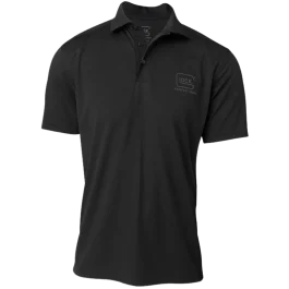Glock Perfection Men's Short Sleeve Polo, Size XL (Black)