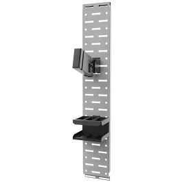 Lockdown Securewall AR15 Kit Black/Silver