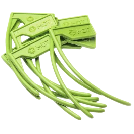 MDT Black Green Chamber Flag 22 Cal+ 10 Pack