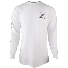 Glock Perfection Men's Long Sleeve T-Shirt, Size 3XL (White)