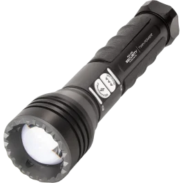 Police Security Twin Power Long Throw Flashlight