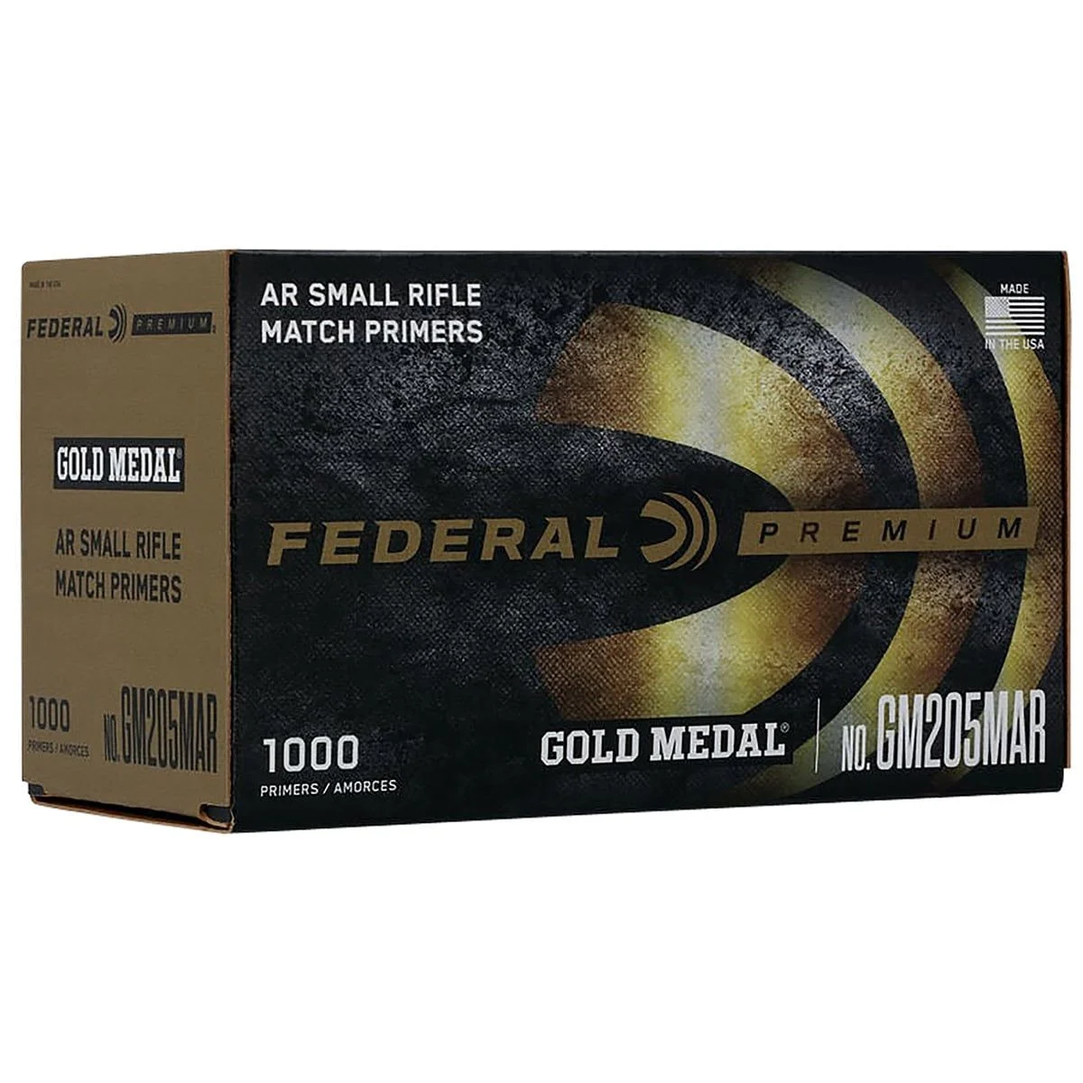 Federal Ammunition GM205MAR Gold Medal Premium Small AR Rifle Multi-Caliber Rifle - 1000 Rounds - 75934