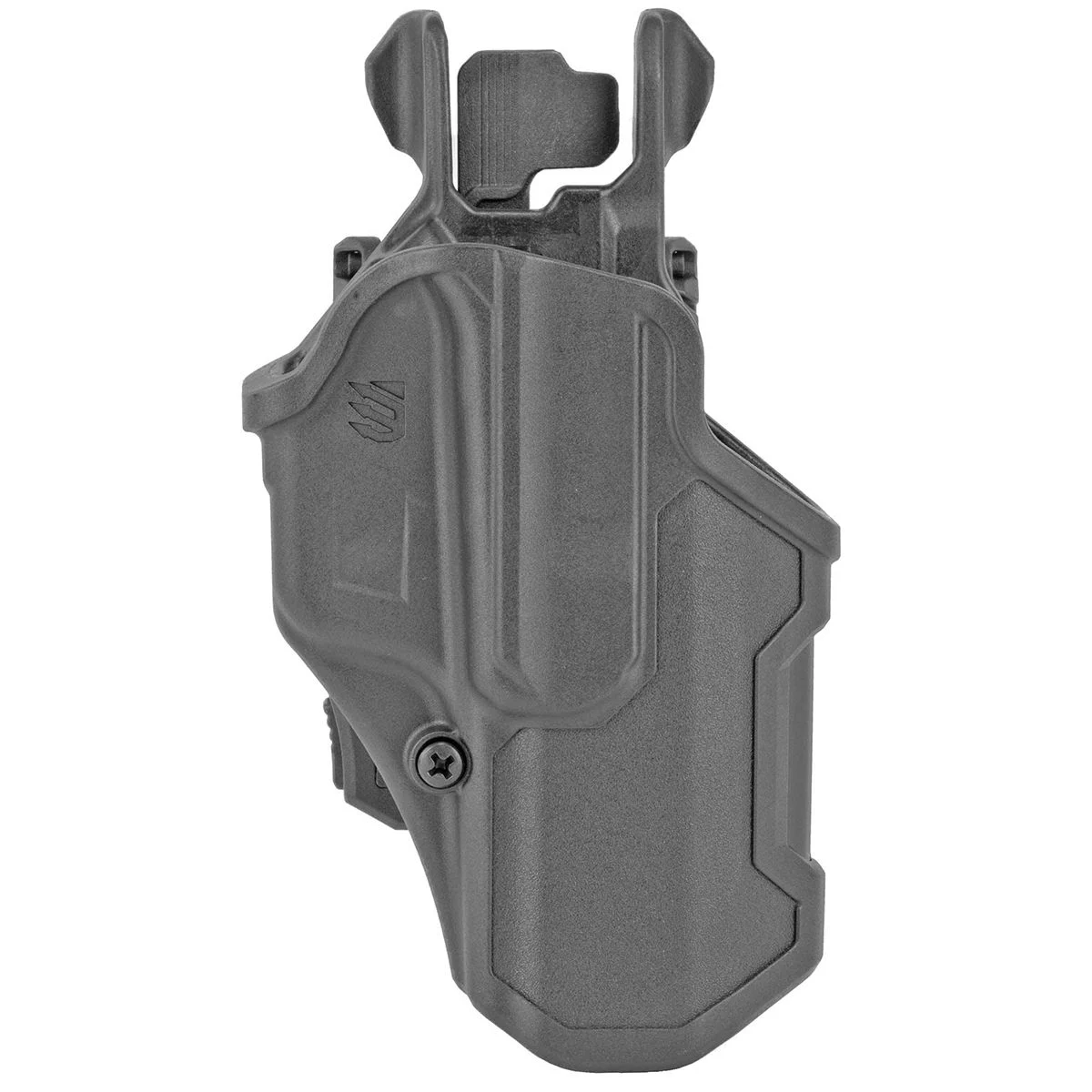 Blackhawk 410713BKR T-Series L2C Non-Light Bearing OWB Black Polymer Belt Loop/Clip Fits Glock 21 37 20 38 Right Hand - 121941