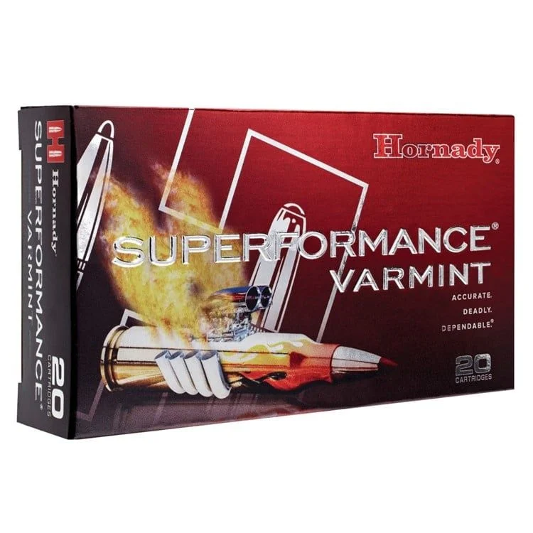 Hornady 8334 Superformance Varmint Varmint 22-250 Rem 35 gr Non-Traditional eXpanding (NTX) Rifle Ammo - 20 Rounds - 72036