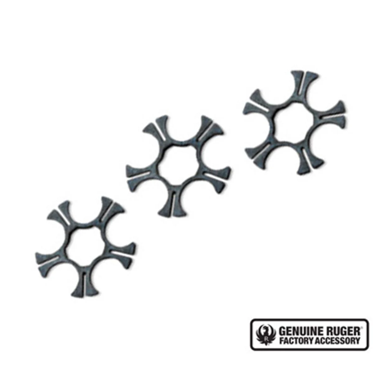 Ruger 90516 Moon Clip Full Ruger SP101 9mm Luger 5rd Stainless Steel 3 Per Pack - 53254