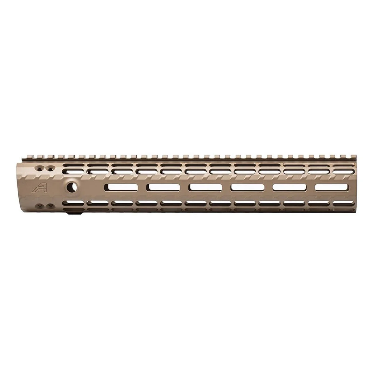 Aero Precision AR15 12.7" Enhanced M-LOK Handguard, Gen 2 - FDE Cerakote (No Barrel Nut) - APRA100284C
