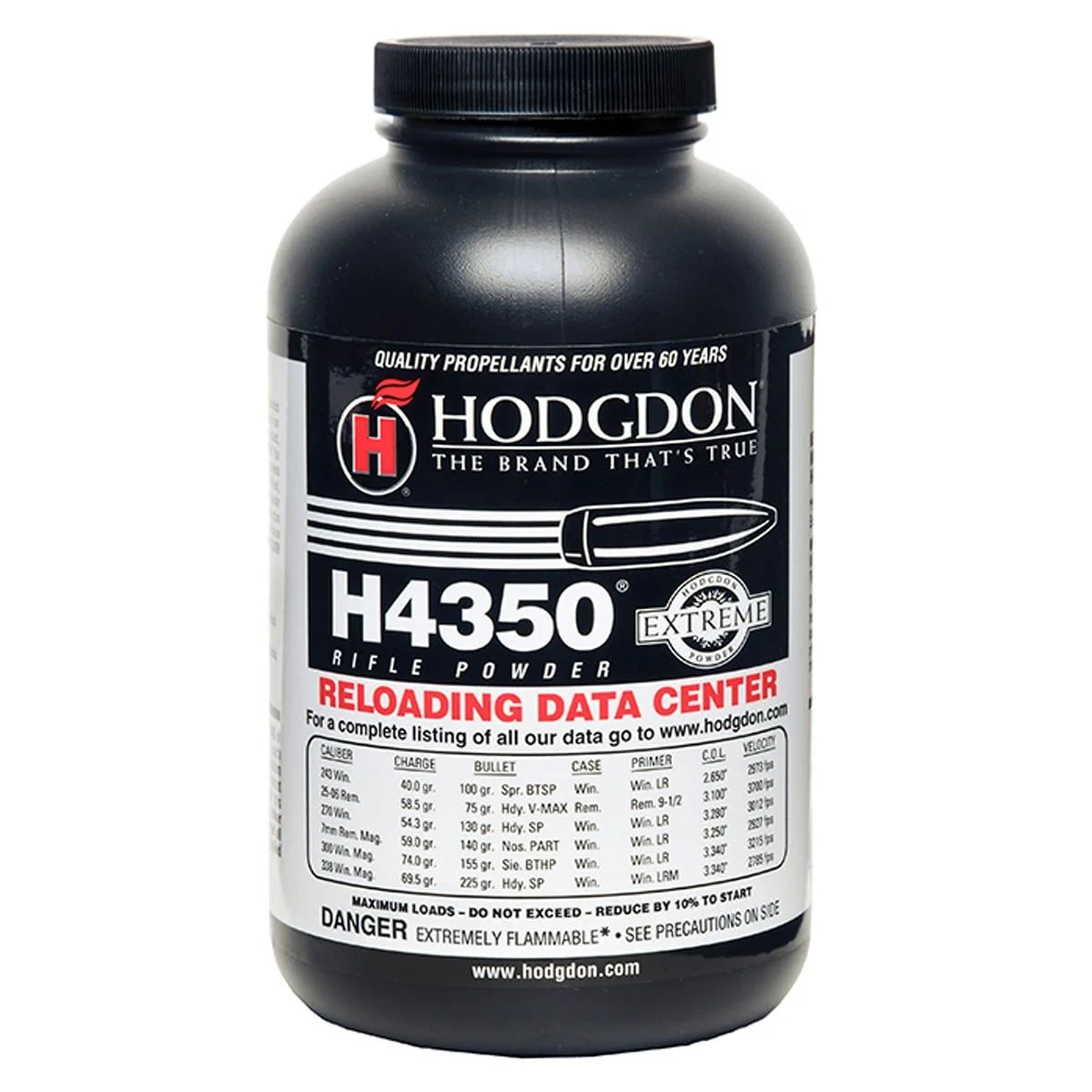 Hodgdon 43508 Extreme H4350 Smokeless Rifle 8 lbs - 43508