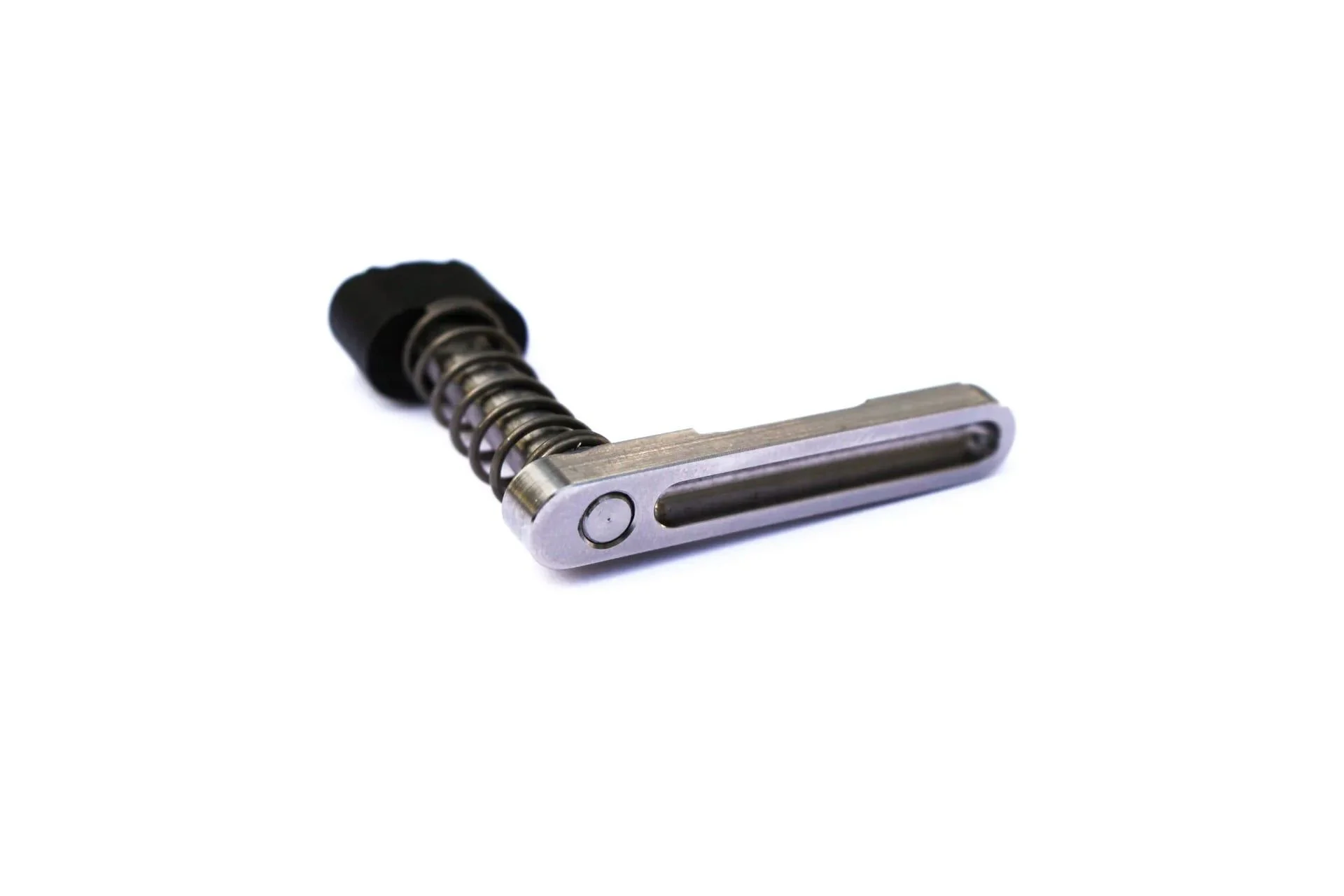 Defense Depot AR-15 Titanium Magazine Release - Raw Titanium - R15-LGH-NHN-MGZ-RAW-TTN