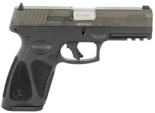 Taurus G3 9mm Full-Size Pistol 4″ OD Green/Black