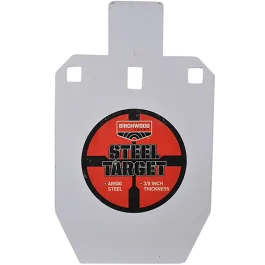 Birchwood Casey Steel Black/Red/White Silhouette Target