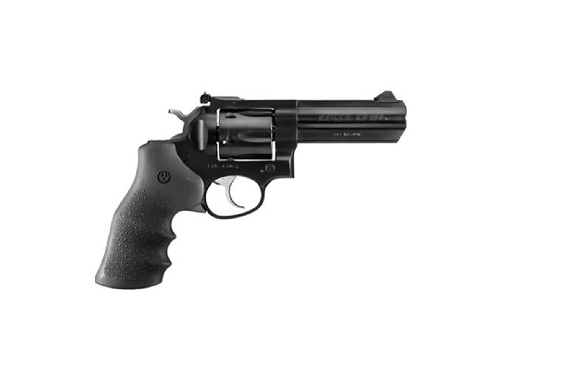 Ruger GP100 4.2" 357 Mag Revolver, 6Rd, Rubber Grip, Blued - 1702