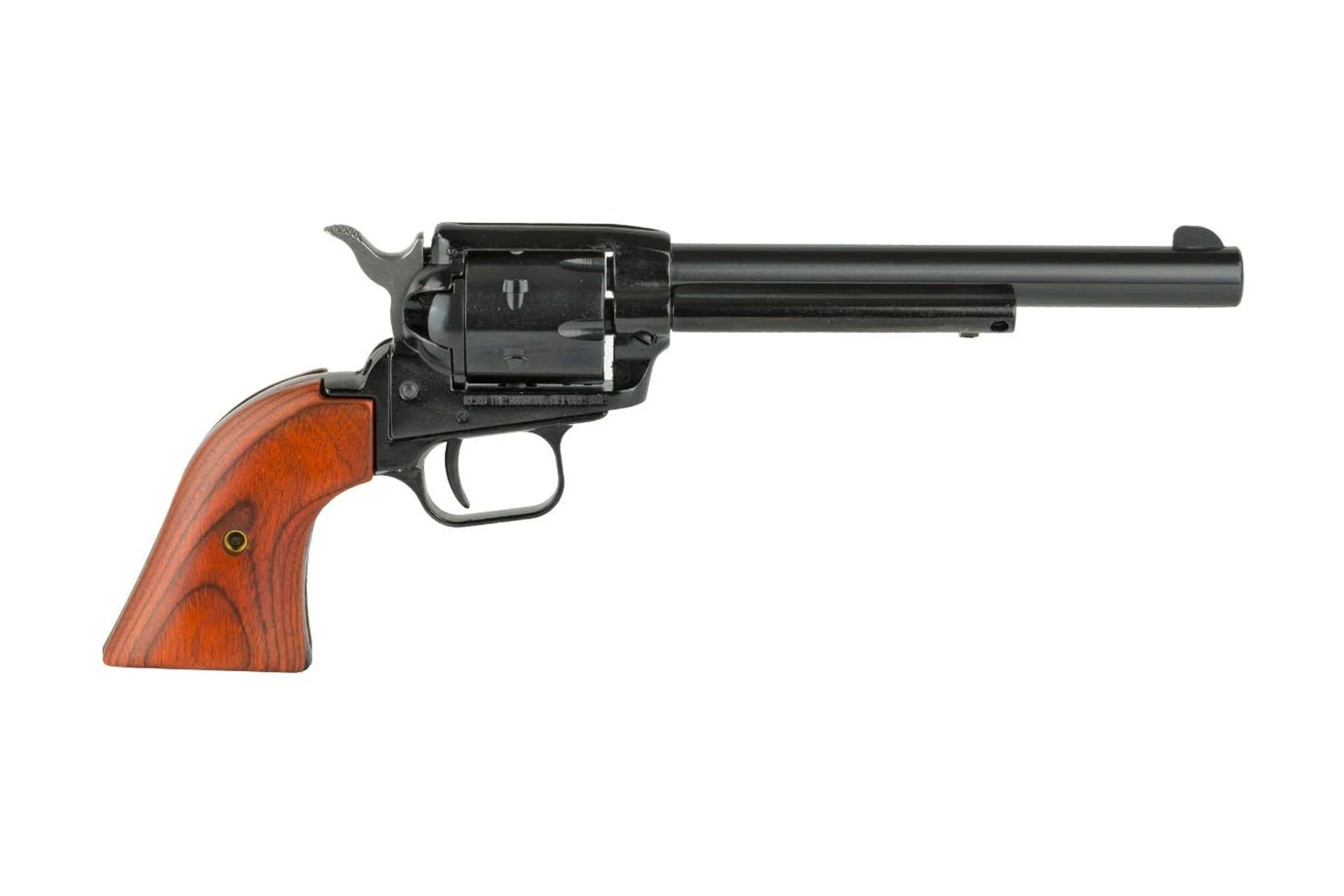Heritage Rough Rider 6.5" .22LR 6Rd Target Revolver - Cocobolo - RR22B6