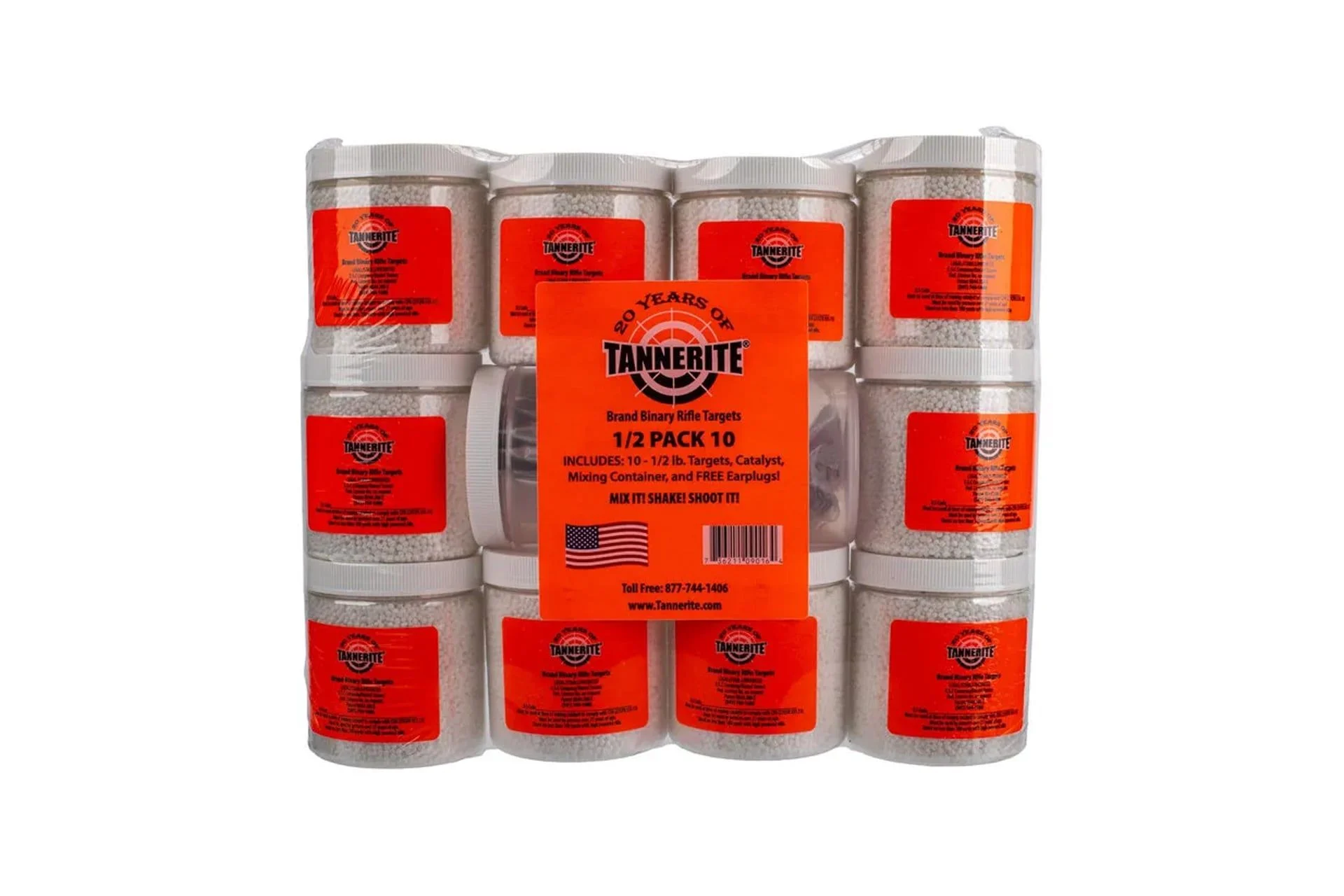 Tannerite Targets - 1/2 Lb - 10 Pack - 1/2 PK 10