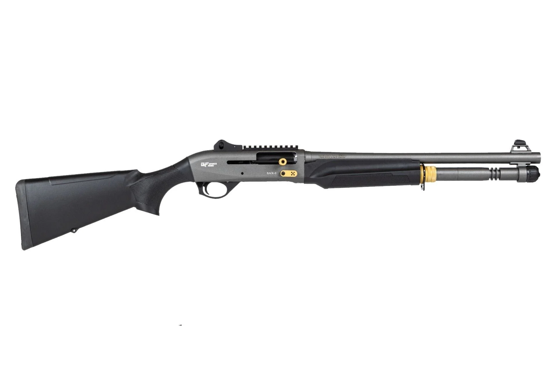 G-Force Gatlander 18.5" 12 Gauge 5Rd Semi-Auto Shotgun - Grey - Syn Gatlander