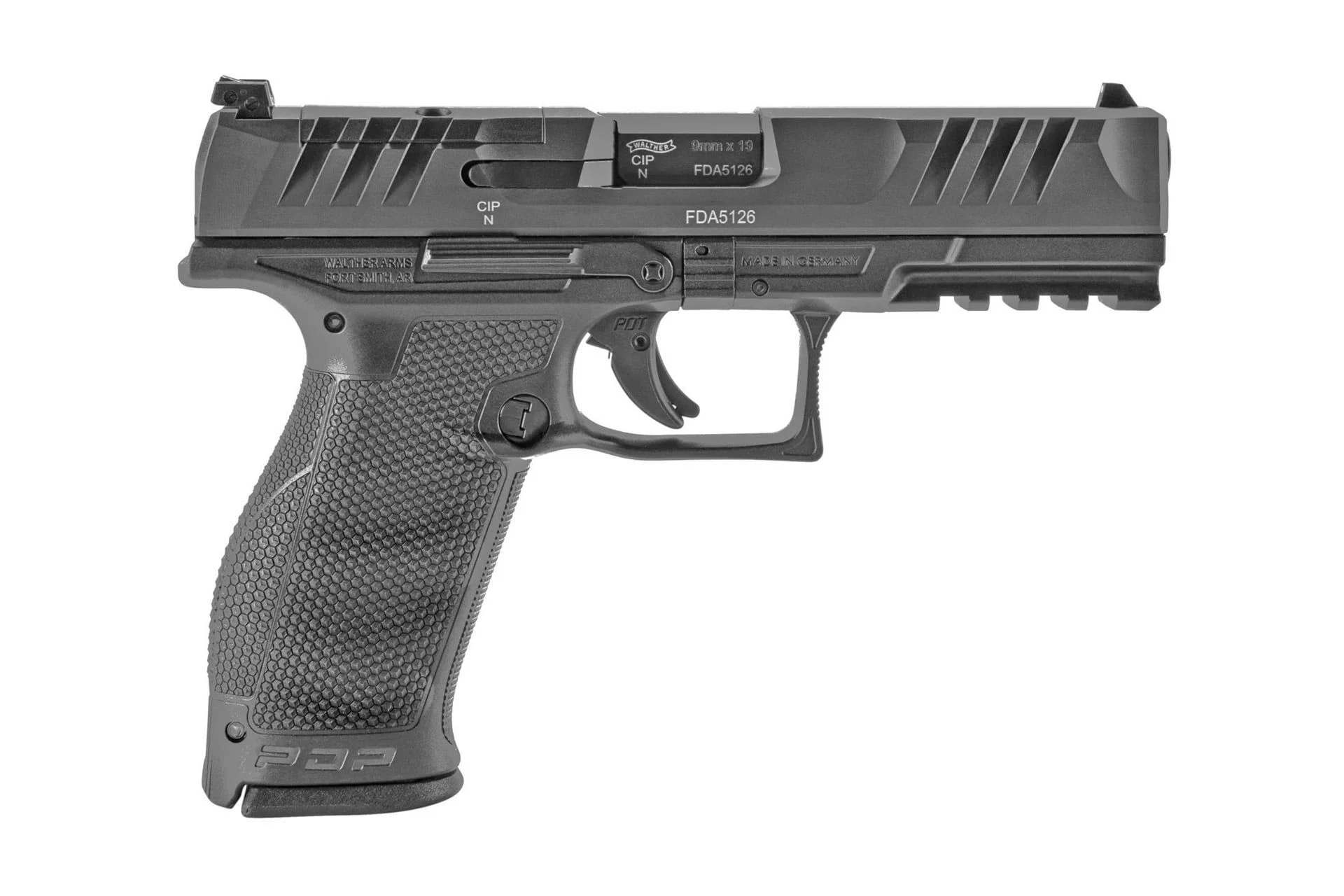 Walther PDP 4.5" 9mm 18Rd Full Size Semi-Auto Pistol - Black - 2842475