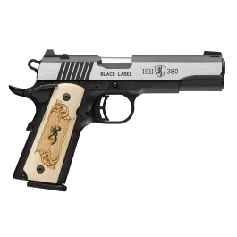 Browning 1911-380 4.25 8+1 Matte Black Maple Wood