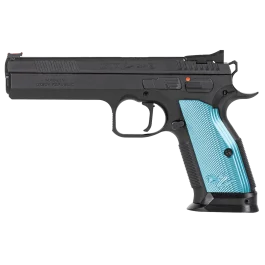CZ TS 2 9mm 5.28 10rd Black Steel Blue Grip