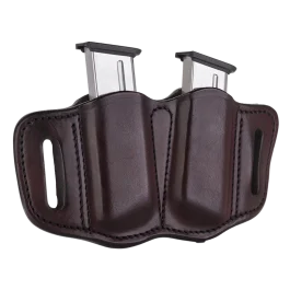 1791 Gunleather Double Mag Leather Holster Signature Brown