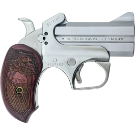 Bond Arms Patriot 45LC/410 2.5 3 Stainless Steel with Holster