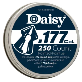 Daisy Precision .177 Pointed Pellets 250 Count Tin