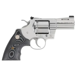 Colt Python 357 Magnum 3 Stainless Steel Combat Elite Front Night Sight