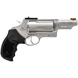 Taurus Judge 45 Colt 3 Barrel 5rd Matte Stainless Black Rubber