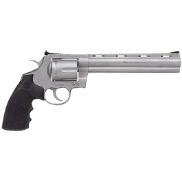 Colt Python 357 Magnum 8 Matte Stainless Revolver with Hogue Grips