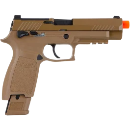 Sig Sauer Proforce M17 Airsoft Handgun 6mm Plastic BB Green Gas 410 fps Coyote Tan