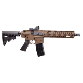 Crosman Full Auto R1 Air Rifle 177 25rd Black FDE