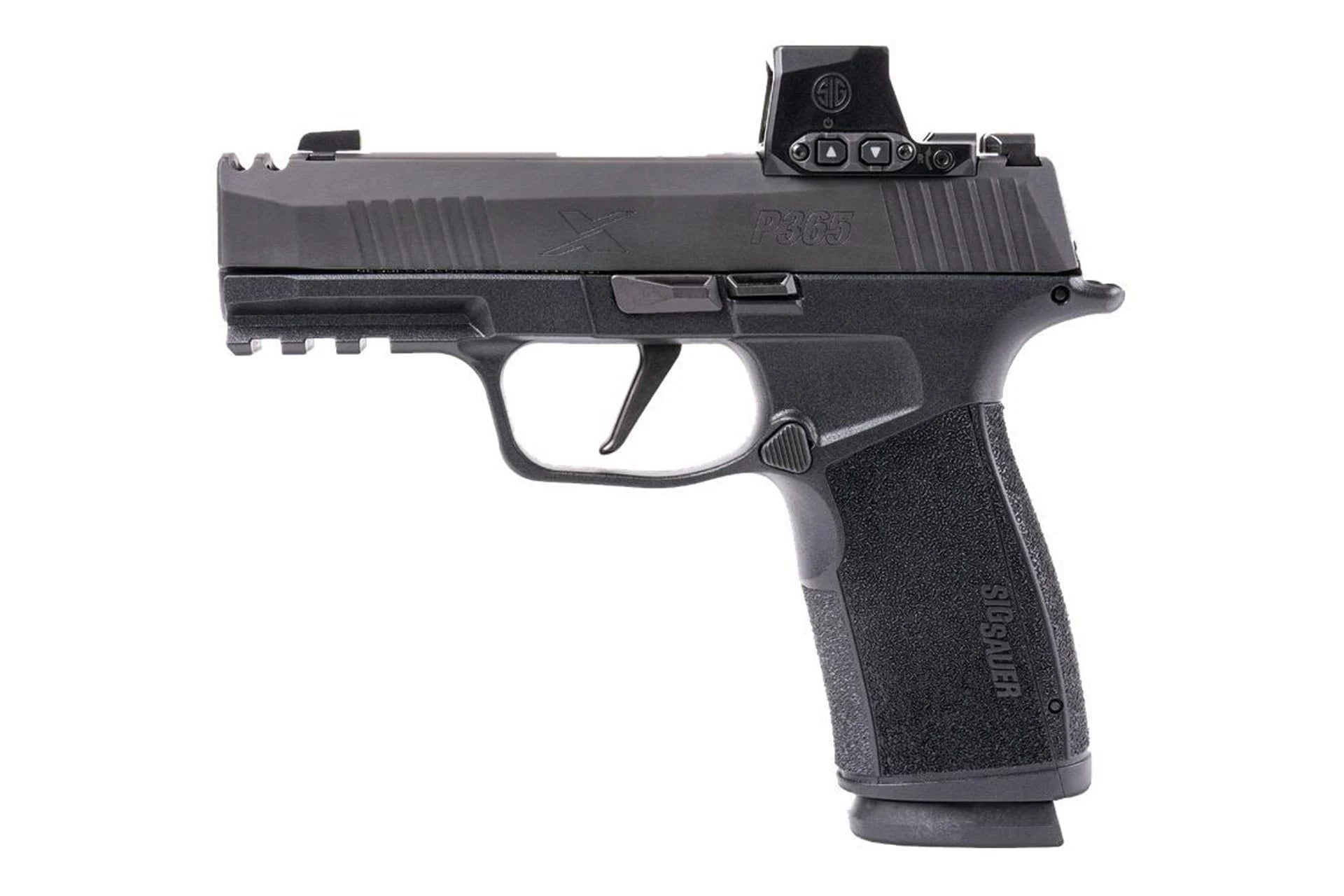 Sig Sauer P365-XMACRO Romeo-X 3.1" 9mm 17Rd Compact Semi-Auto Pistol - Black - 365XCA-9-COMP-RXX
