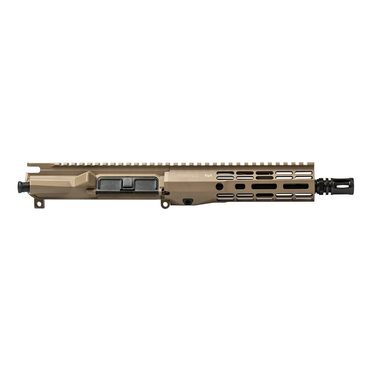 Aero Precision M4E1 Threaded Complete Upper, 8" 5.56 Barrel, 7.3" M-LOK ATLAS R-ONE Handguard - FDE Cerakote - APAR700711M102